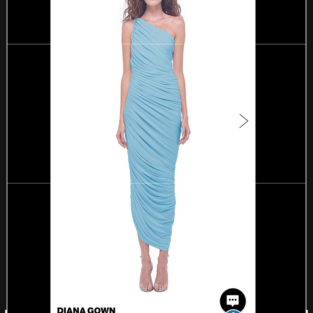 Norma Kamali blu dress NEVER WORN size XL Euro 42